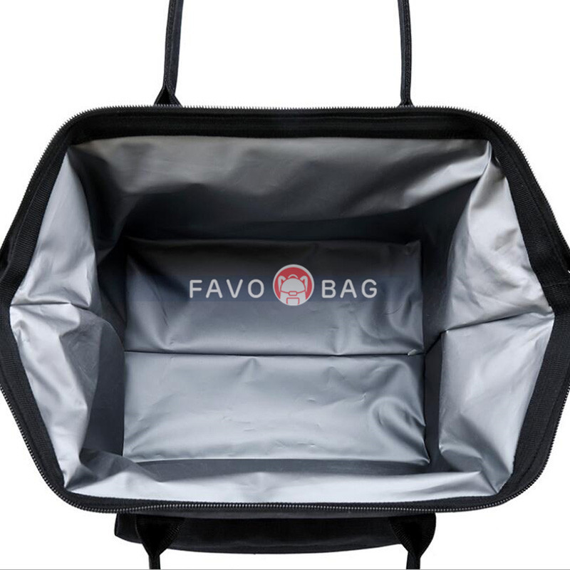 Zipper Oxford Insulated Lunch Bag Box Large Capacity Water Resistant Leakproof Cooler Bag Lunch Container for Women/Men/Work/Picnic