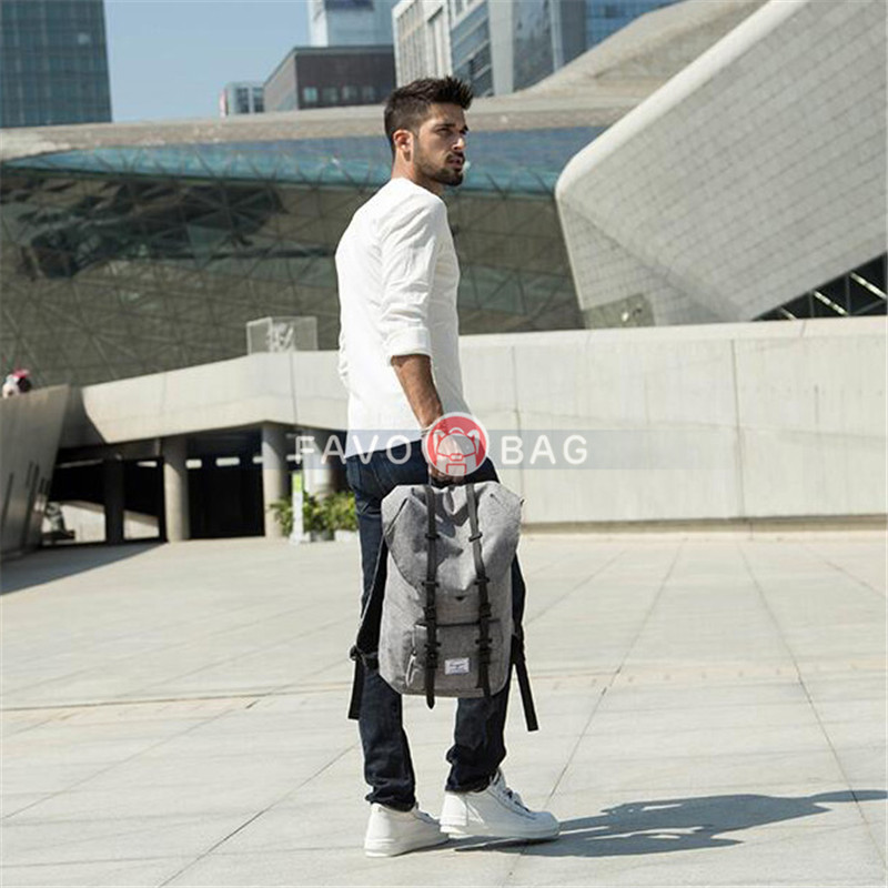 Grey Laptop Backpack