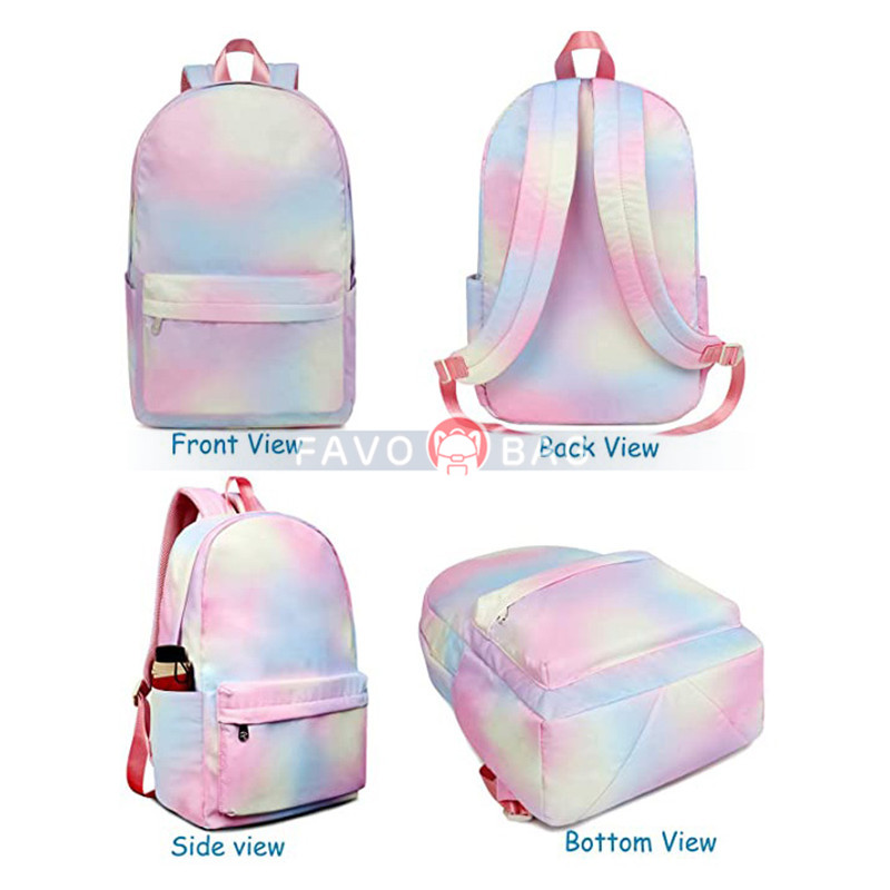 Gradient Backpacks for Girls