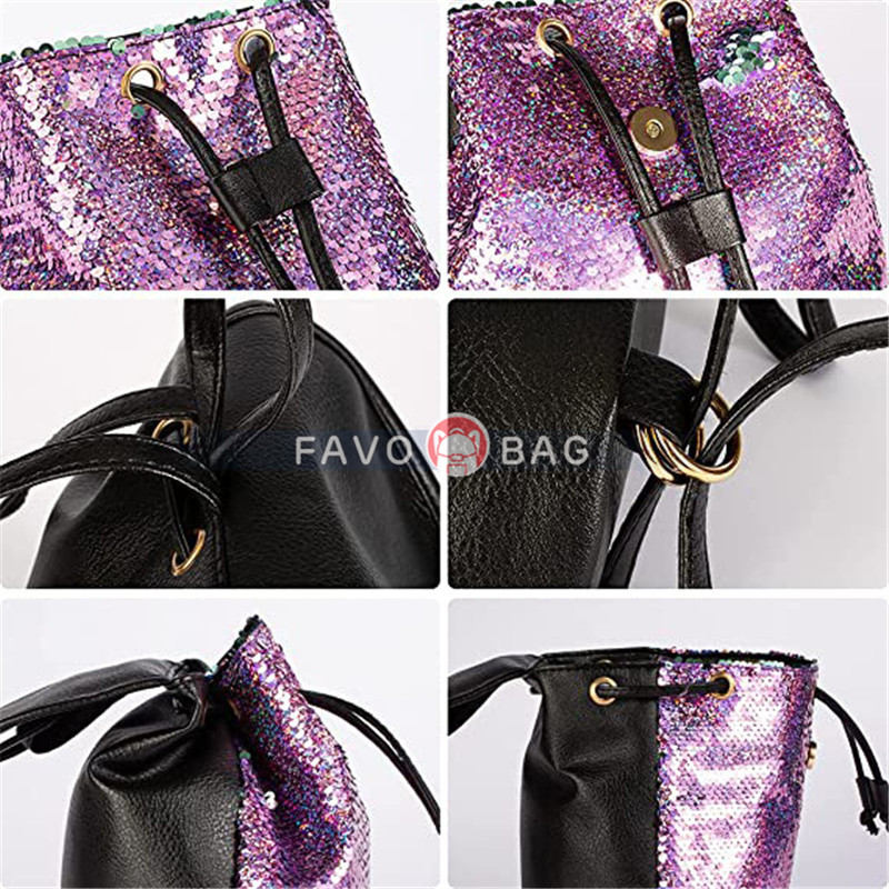 Girls Mini Toddler Sequin Little Backpacks Teens Chool Glitter Bookbags Purses For Women Kids