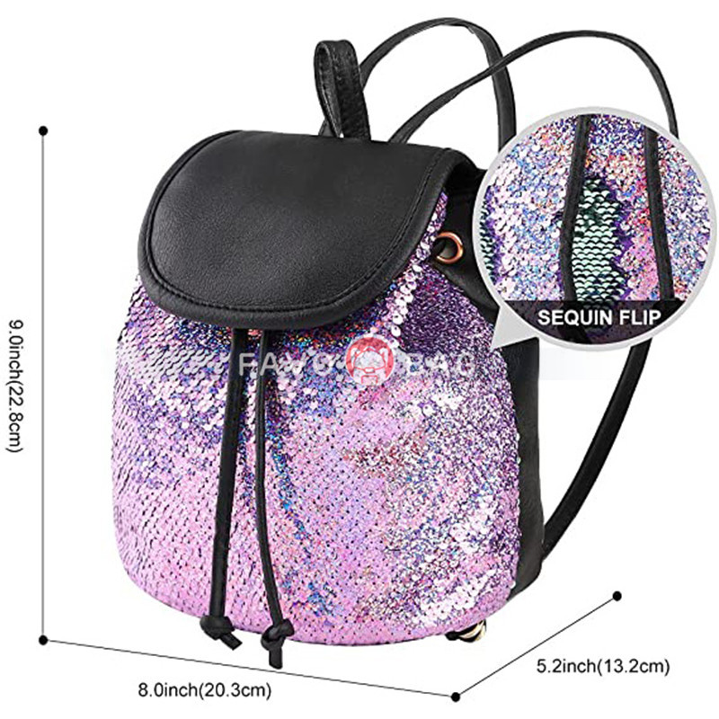 Girls Mini Toddler Sequin Little Backpacks Teens Chool Glitter Bookbags Purses For Women Kids