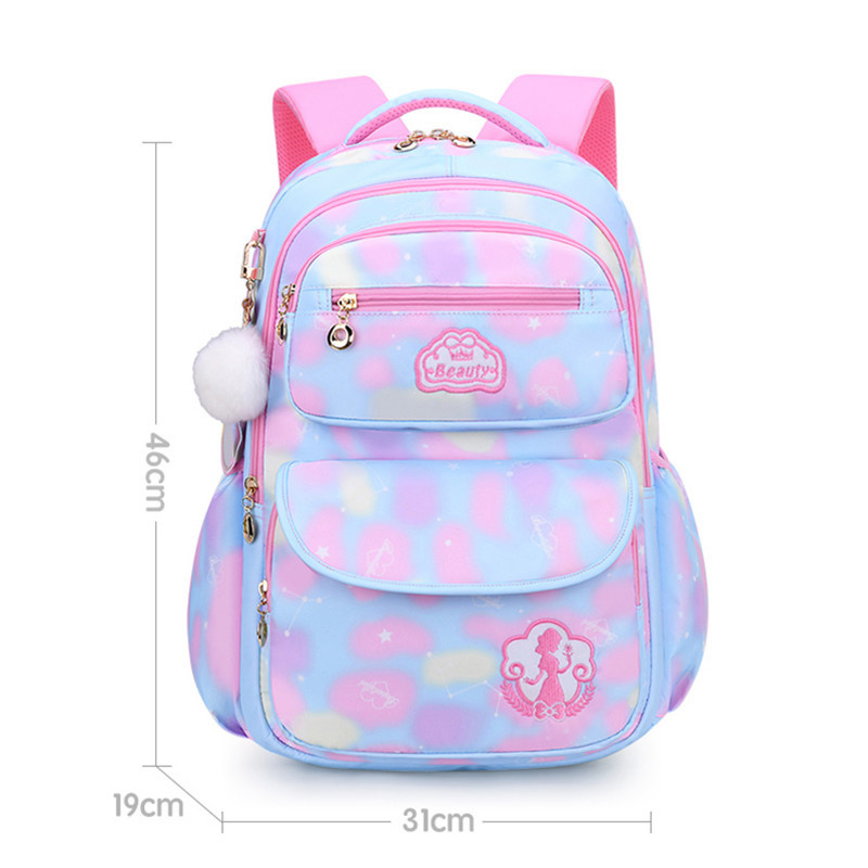Girls School Bags Children Primary School Backpack Satchel Princess Schoolbag