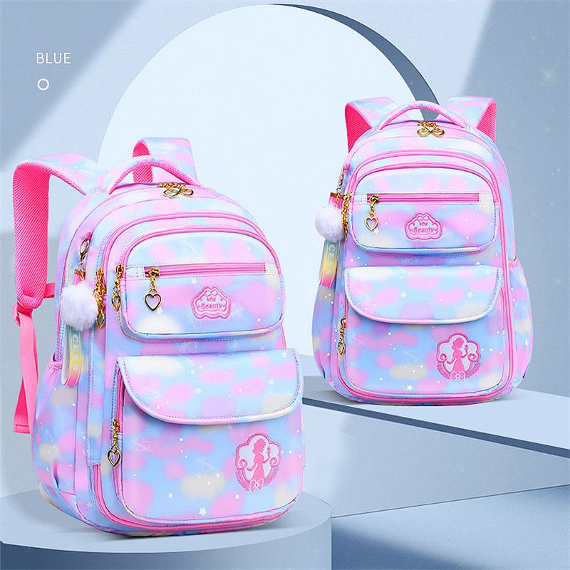Girls School Bags Children Primary School Backpack Satchel Princess Schoolbag