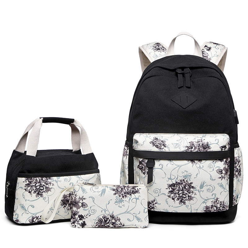 Girls Backpack With Lunch Bag School Backpacks for Teen Girls