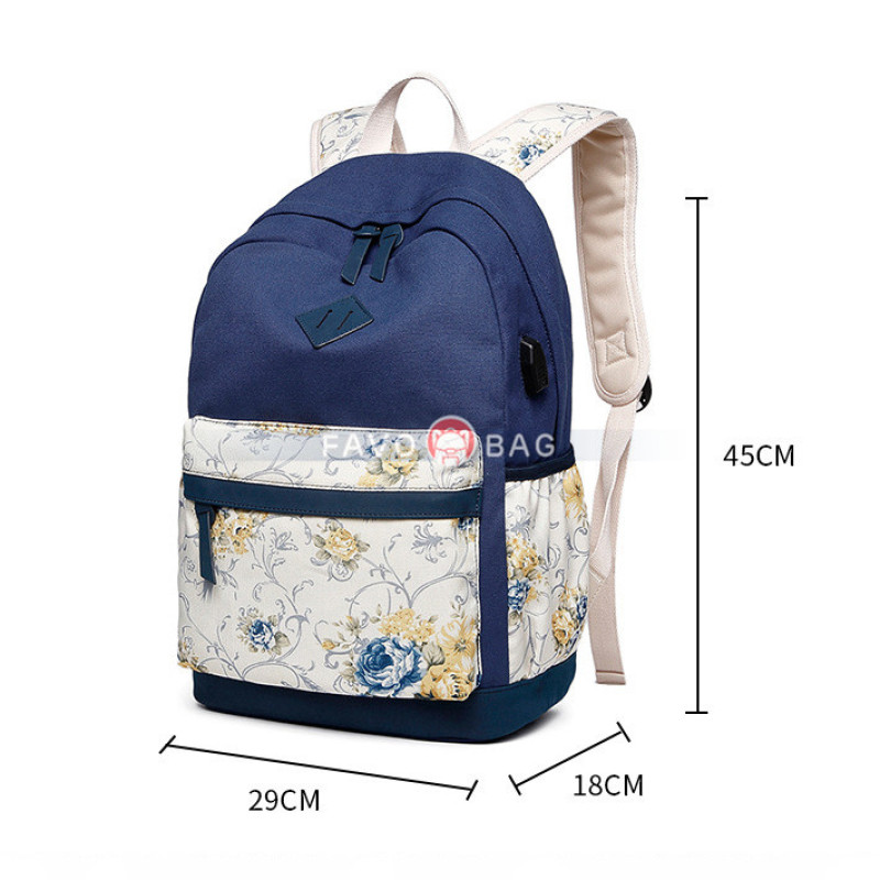 Girls Backpack With Lunch Bag School Backpacks for Teen Girls