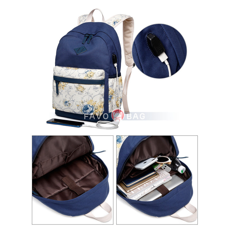 Girls Backpack With Lunch Bag School Backpacks for Teen Girls