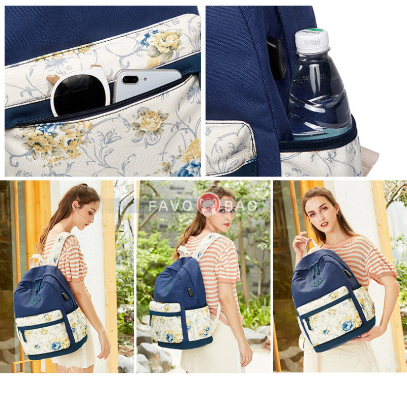 Girls Backpack With Lunch Bag School Backpacks for Teen Girls