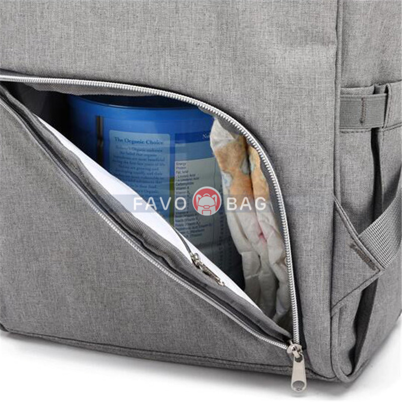 Gray Laptop Backpack For Travel Bags Business Computer Purse Work Bag With Usb Port