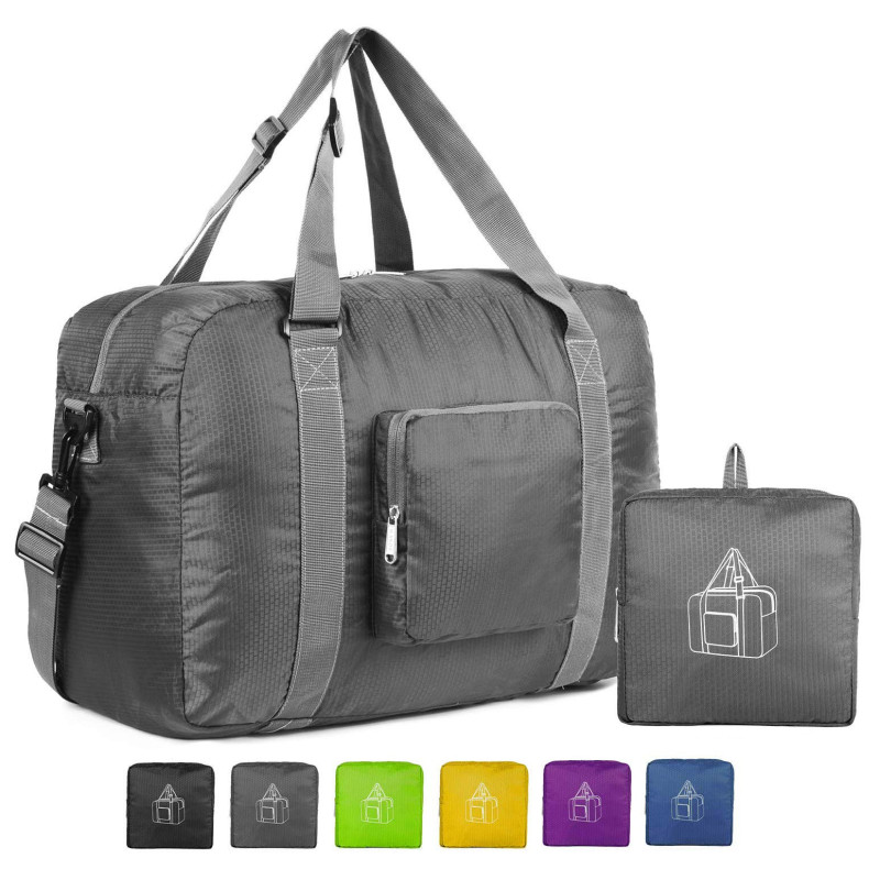 Foldable Duffle Bag for Travel Gym Sports Lightweight Luggage Duffel