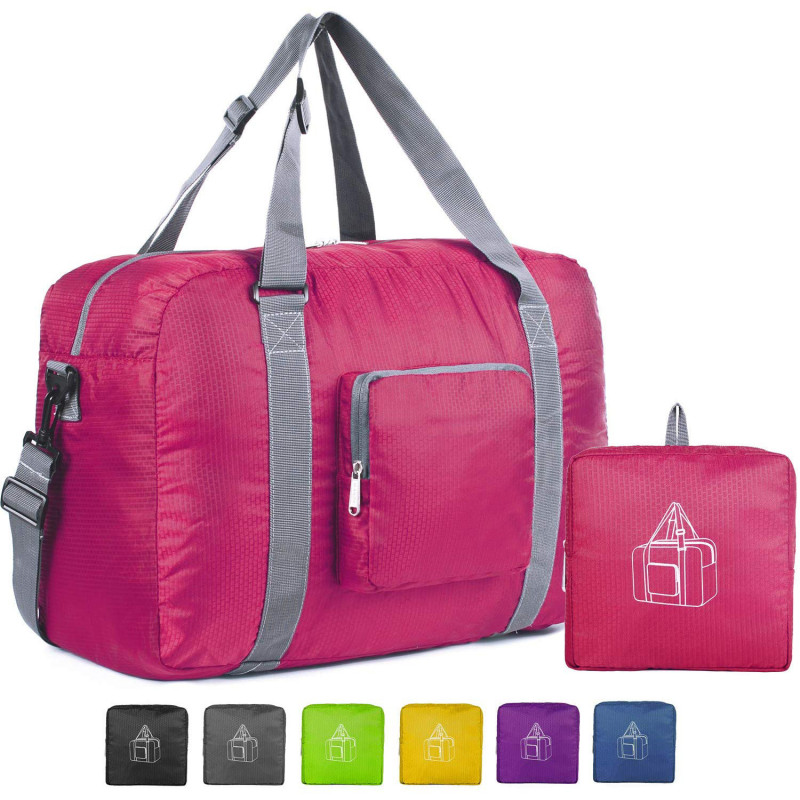 Foldable Duffle Bag for Travel Gym Sports Lightweight Luggage Duffel