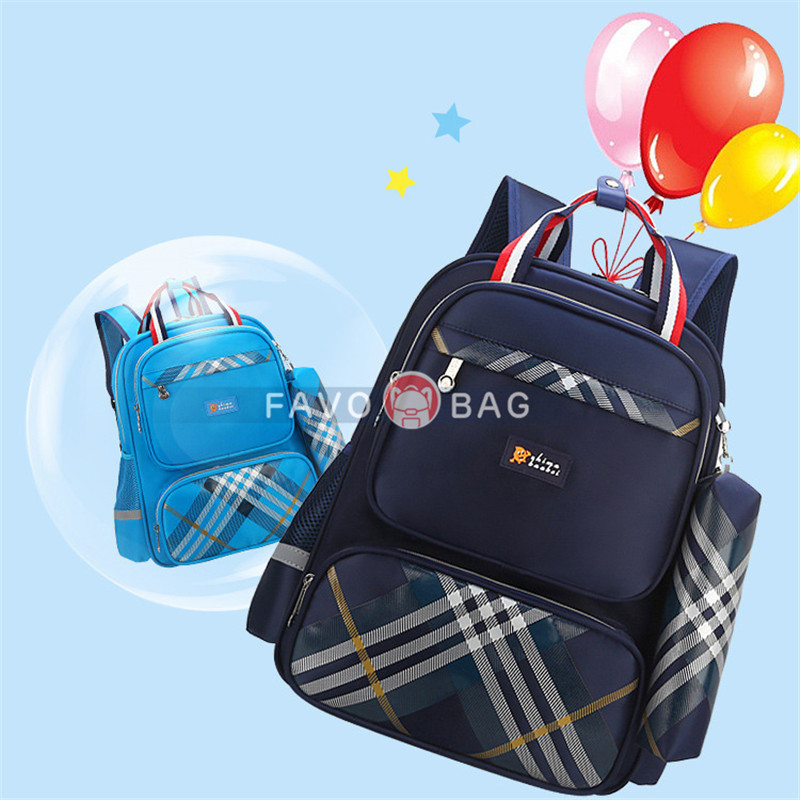Elementary Kids'British Style Ultralight Backpack
