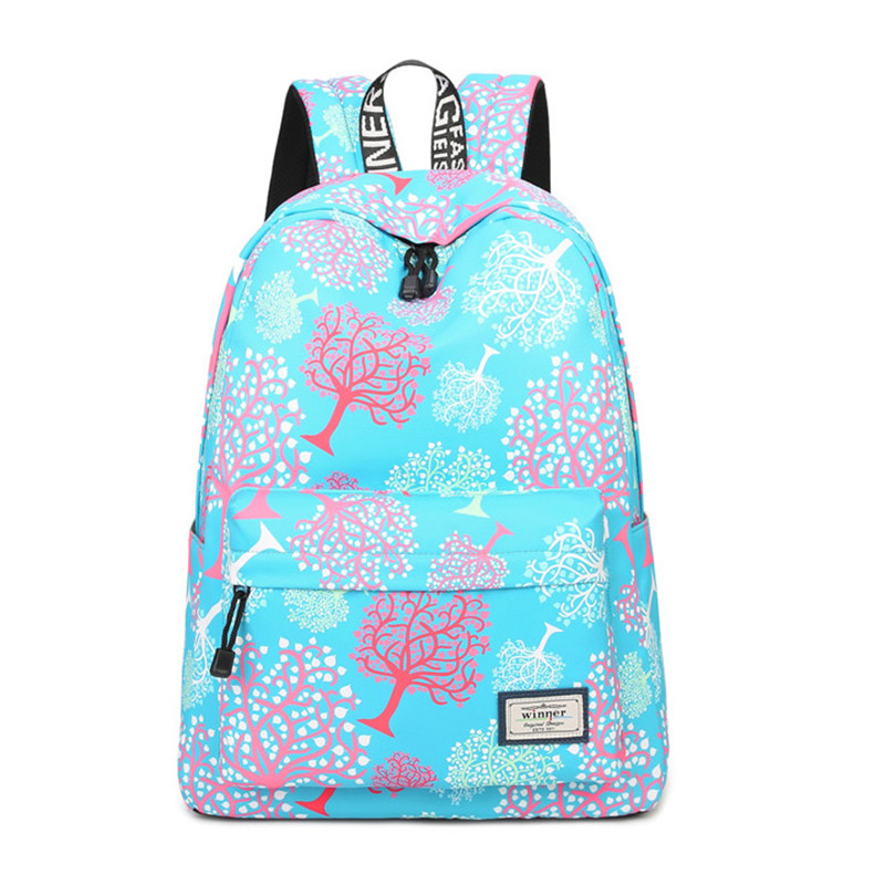 Girl School Backpack Fit For Laptop Children Bookbag