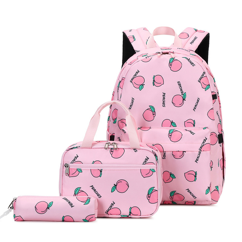 Fresh and Sweet Student Bag Cute Printed Backpack Fashion Junior High School Student Backpack
