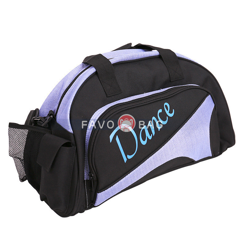 Girl's Ballet Dance Sports Gym Duffel Bag Travel Carry On + Handy Pouch